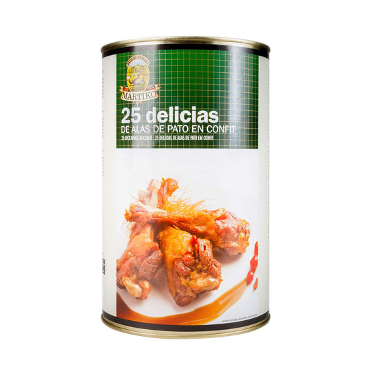 Martiko 25 Delicias de Alas de Pato en Confit 4100 G