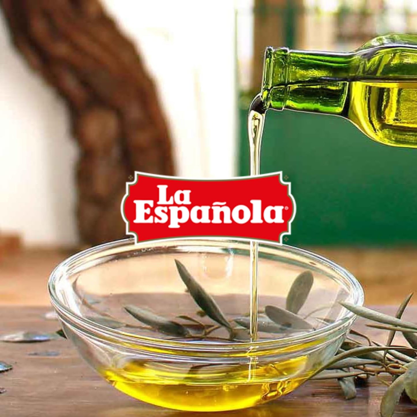 LA ESPAÑOLA Aceite de Oliva Virgen Extra Selección Mediterránea, Garrafa 5L, AOVE de Sabor Equilibrado Ideal para Cocinar y en Crudo
