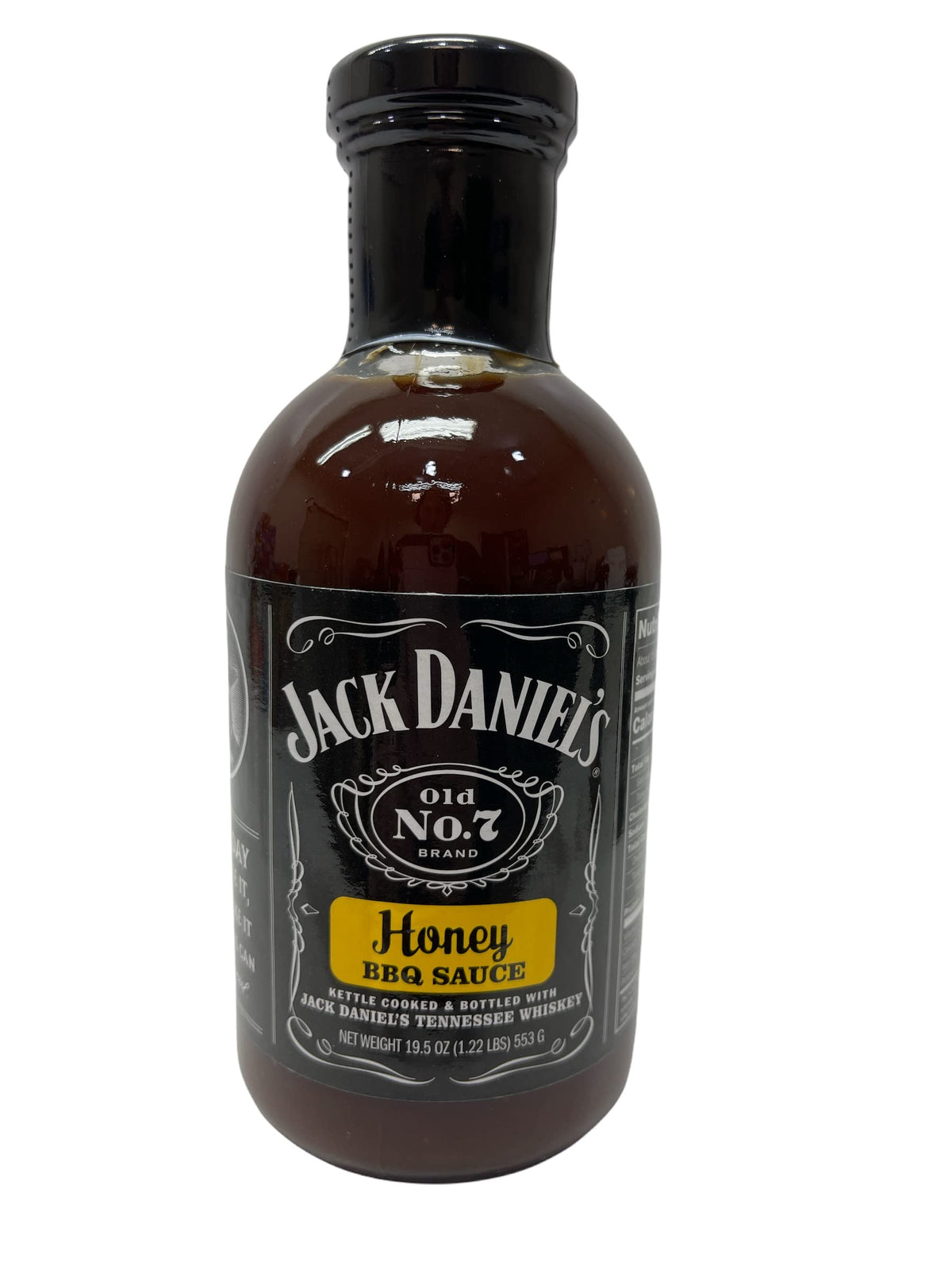Jack Daniels 19.5oz BBQ Sauce Bundle: Original, Sweet & Spicy, Honey and ThisNThat Recipe Card