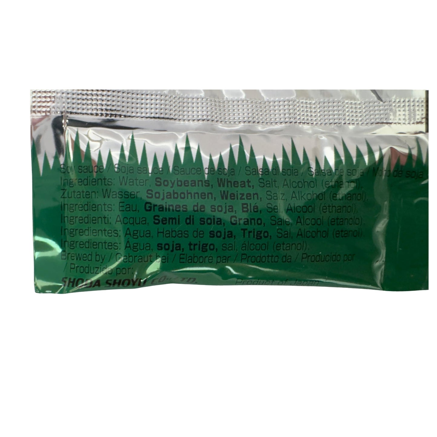 Salsa de Soja en Sobres Individuales 8g x 200 Unidades |SOY SAUCE SHODA | Naturally Brewed | Salsa Japonesa para Sushi, Comida Asiática, Delivery y Restaurantes BY NEXUSELL