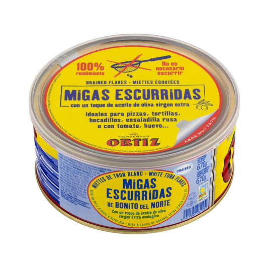 Migas de Bonito Ortiz Escurridas con AOVE 670g