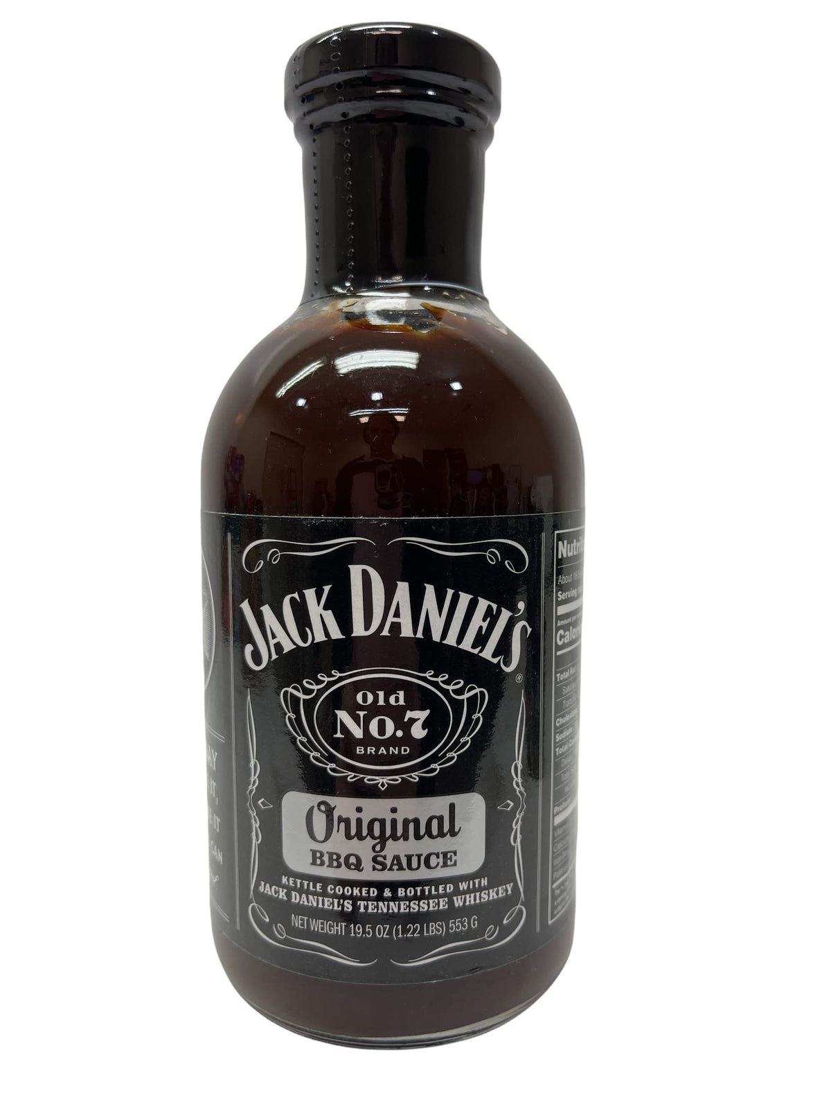 Jack Daniels 19.5oz BBQ Sauce Bundle: Original, Sweet & Spicy, Honey and ThisNThat Recipe Card