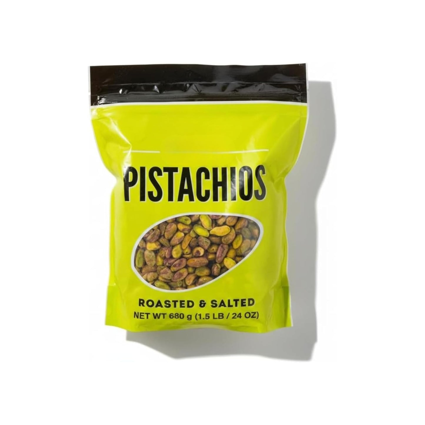 Pistachos Pelados, Tostados y Salados con Sal Marina, 680 g - Snack Saludable Alto en Proteína y Fibra - Pistachos sin Cáscara Listos para Comer - NEXU