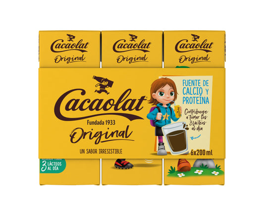 CACAOLAT batido de cacao - Minibrick original x6