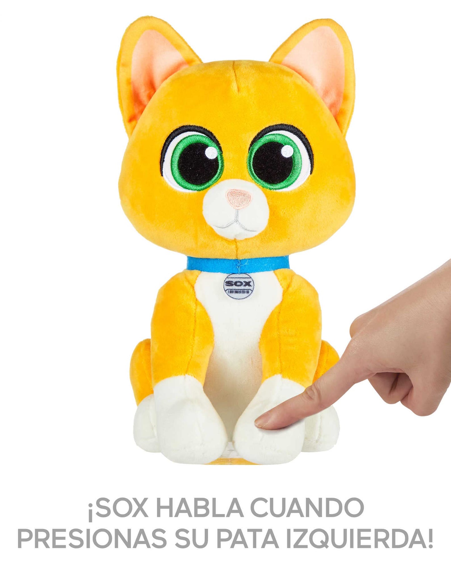 Disney Pixar Lightyear Peluche interactivo Sox de Juguete,