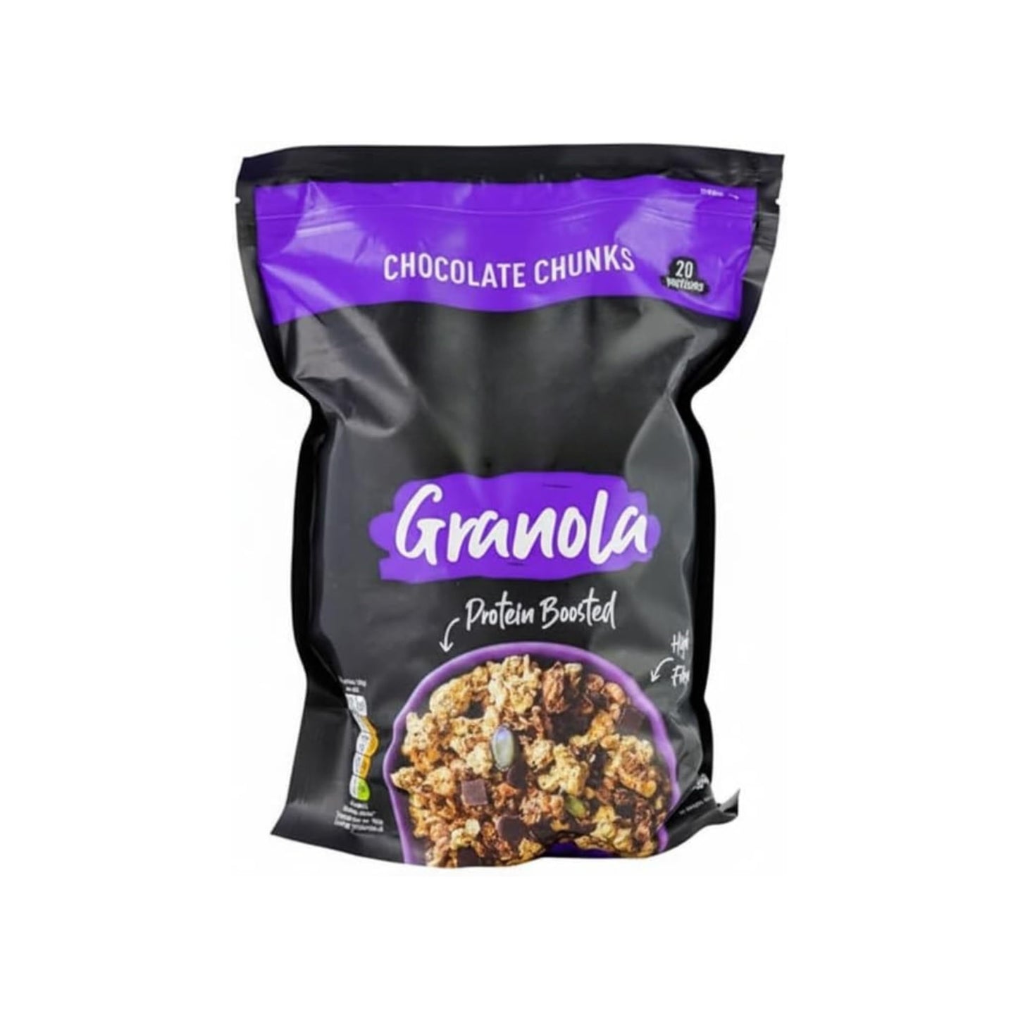 Granola con Proteínas Sabor Chocolate - Pack Ahorro 1kg | 15g de Proteína por Ración - Alta en Fibra - Apta para Veganos - Desayuno Saludable y Energético con Avena Integral - NEXU