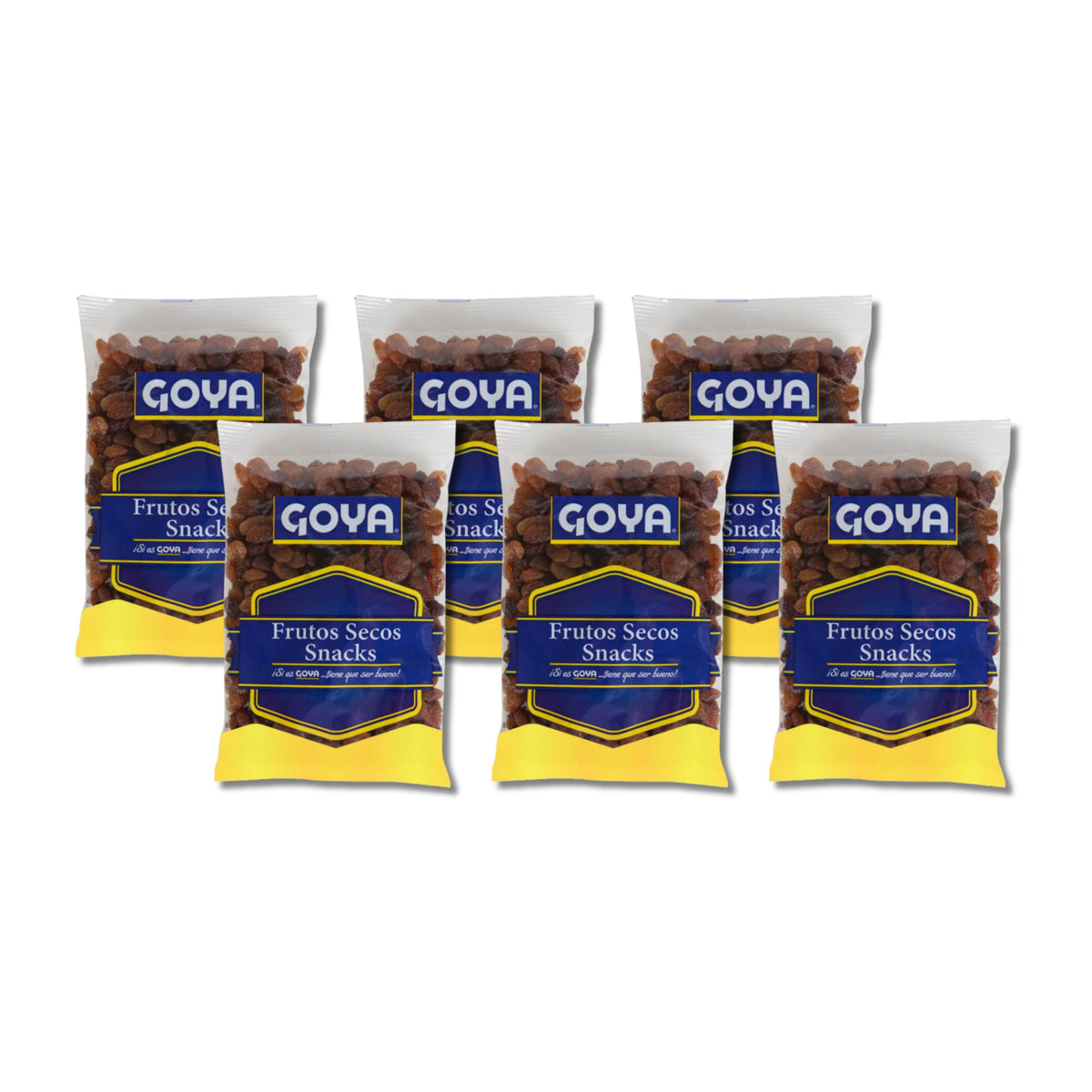 Pasas - Snacks de Frutos Secos - Pack de 6 Bolsas Individuales de 225g - Fruta Deshidratada Natural Sin Azúcares Añadidos - Ideal para Niños, Deporte, Oficina y Excursiones - NEXU