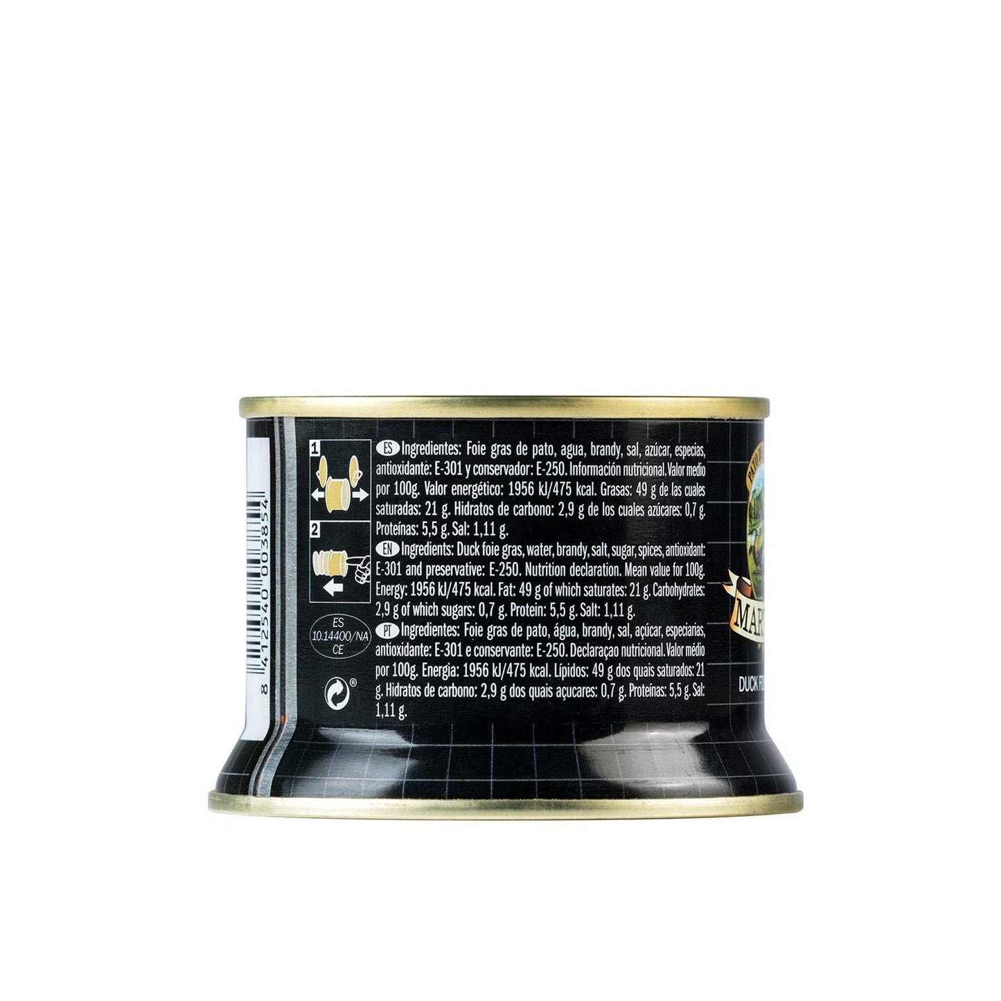 Martiko Bloque de Foie Gras de Pato, 130g
