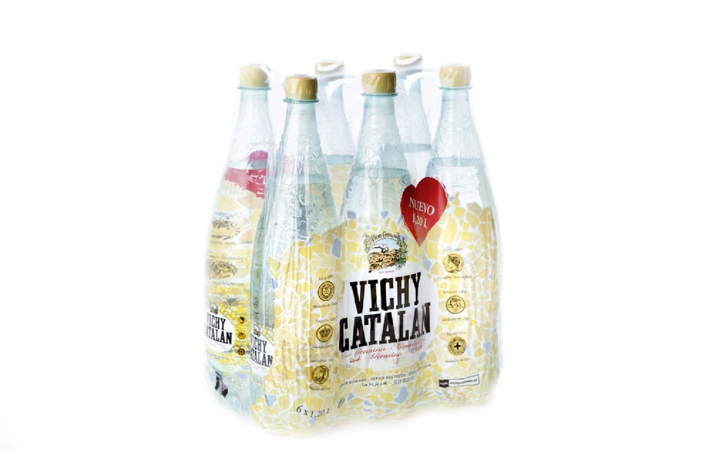 Vichy Catalan Bebida Refrescante, 6 x 1.20L