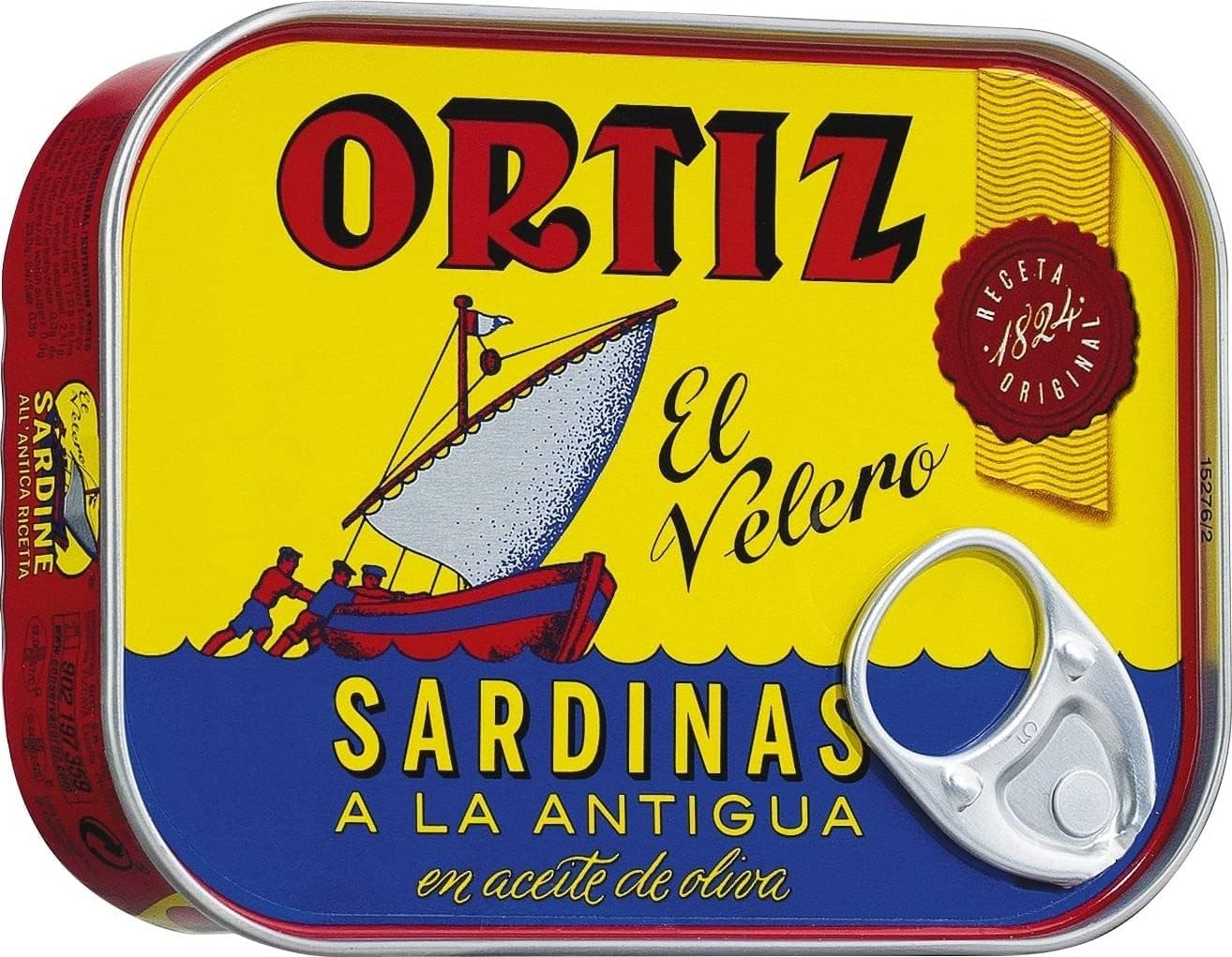 Sardinas ortiz oliva lat.100g
