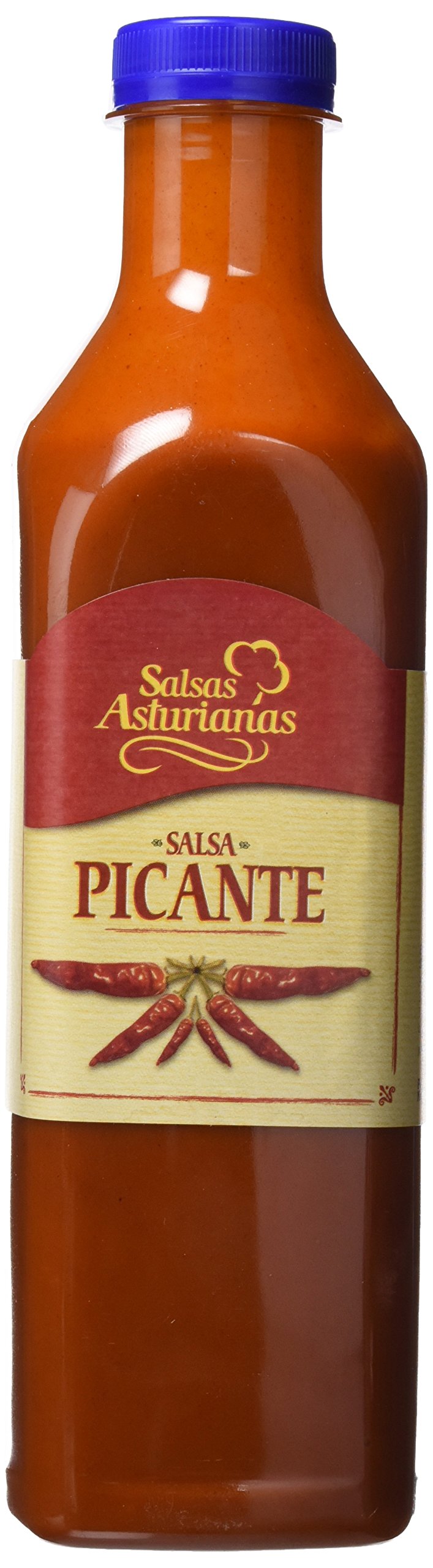 Salsas Asturianas Salsa Picante - 1000 gr - [Pack de 3]