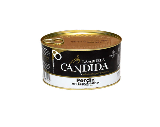 La Abuela Cándida - Perdiz en Escabeche artesanal gourmet (1 unidad) 475 g