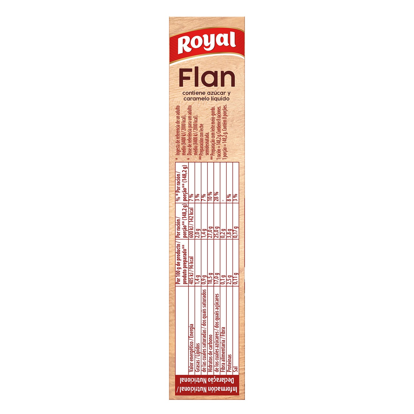 Royal Preparado para Flan - 186 g