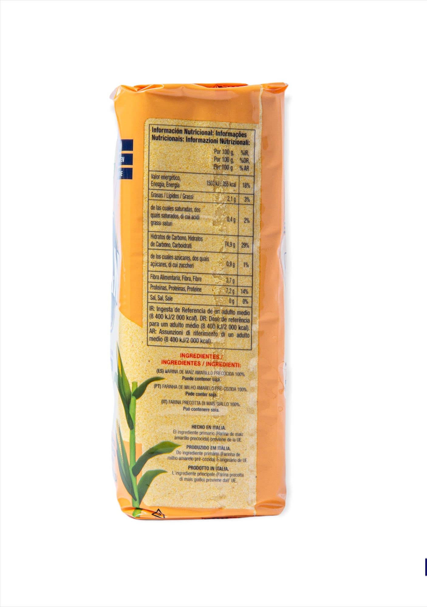P.A.N. Harina de Maiz Amarilla Precocida 1kg