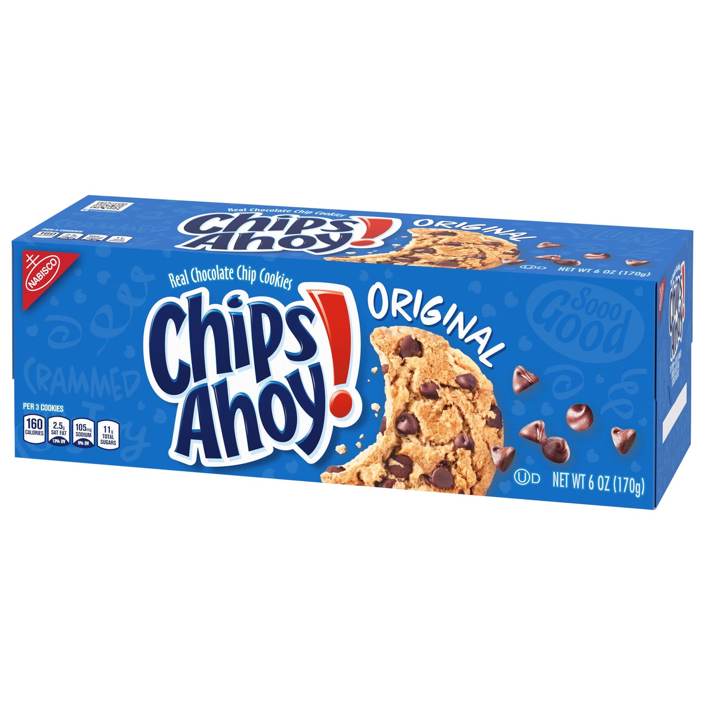 Chips Ahoy Original Galletas con Pepitas de Chocolate, Pack Familiar 400g (Paquete de 2)
