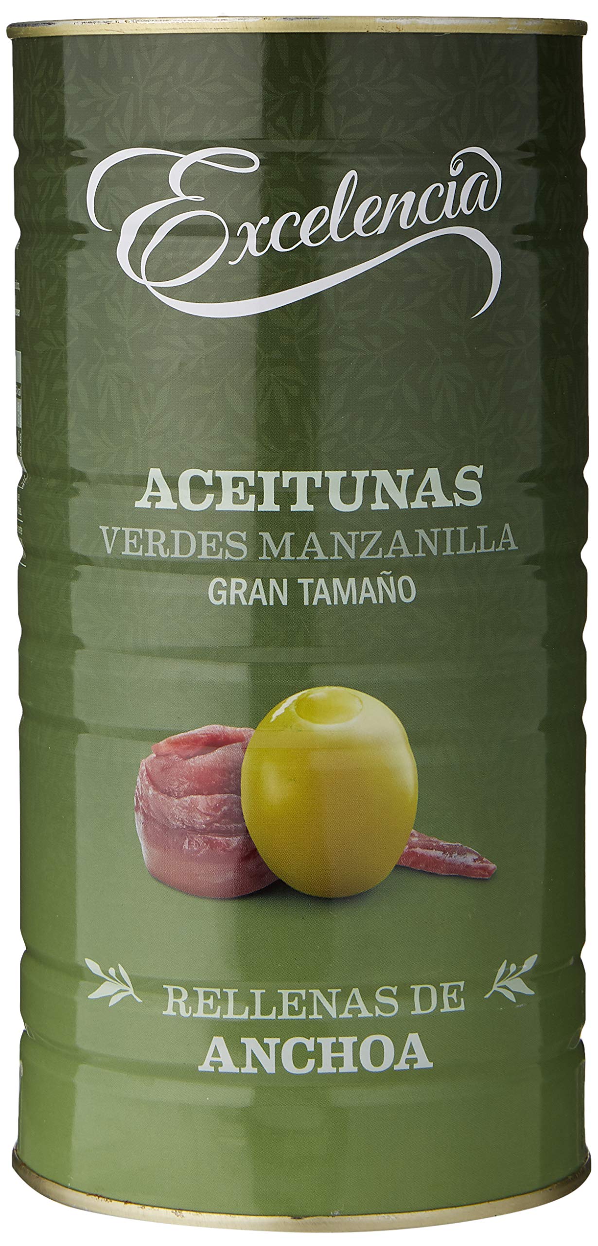 Excelencia - Aceitunas rellenas - gran tamaño - 1400 g