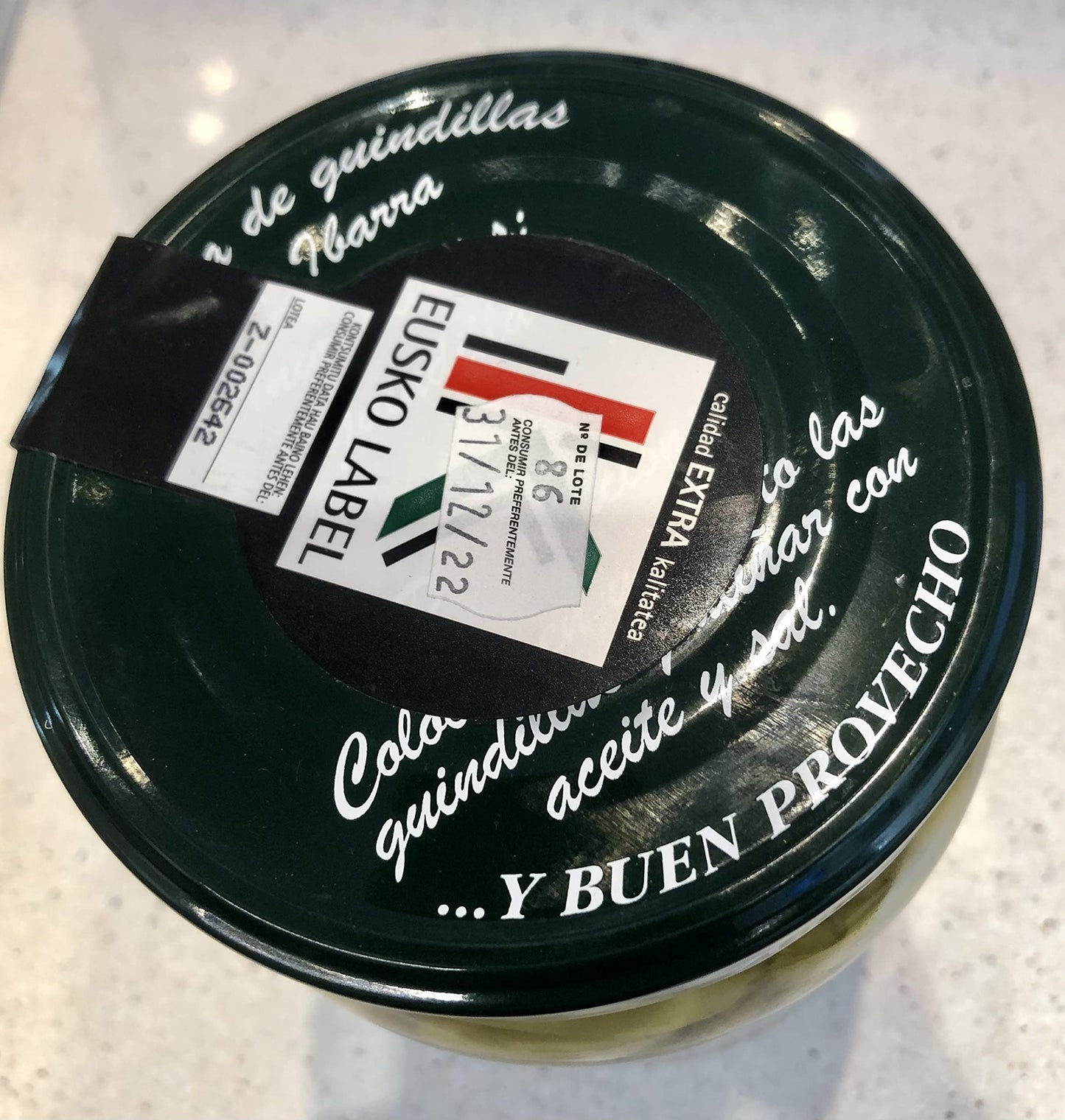 Guindillas En Vinagre Ibarrako - 1670g