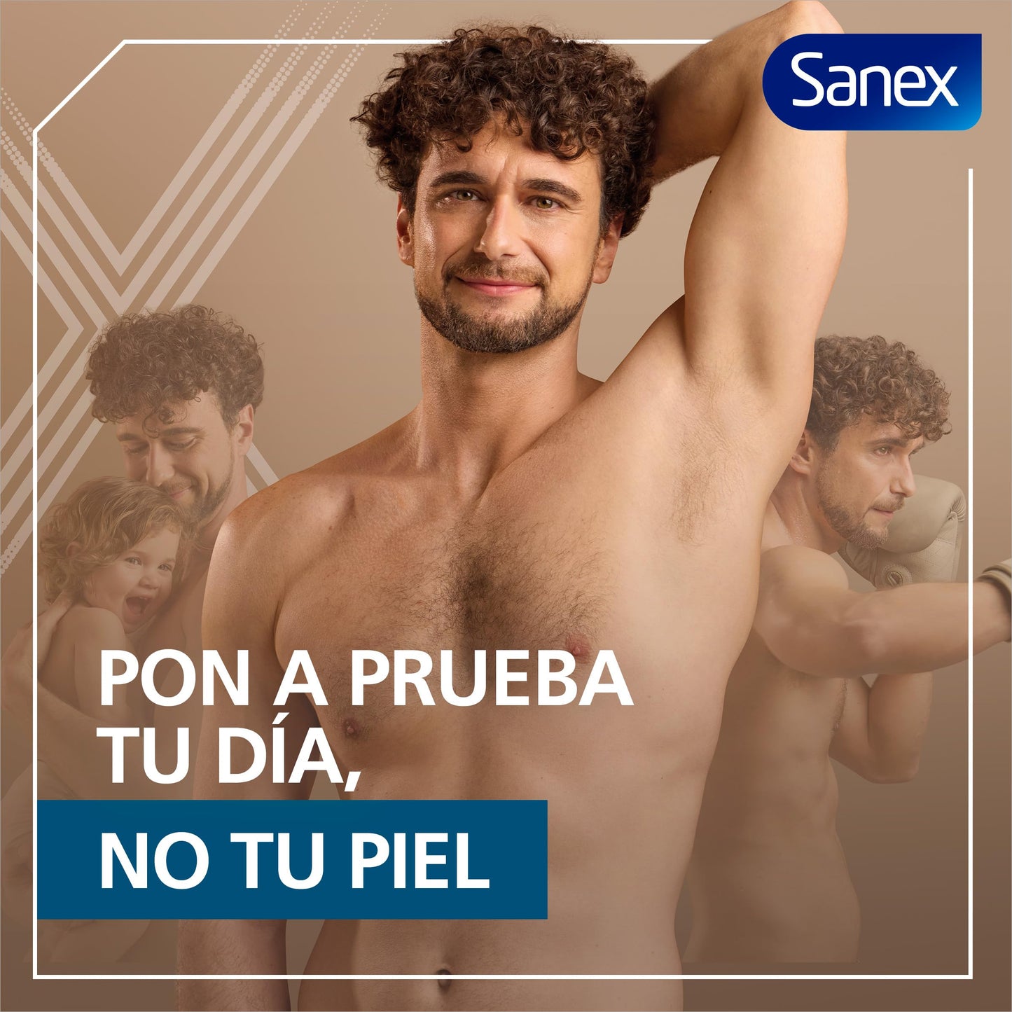 Sanex Men Active Control Desodorante Roll-On 50ml, 72 horas de protección contra el sudor, antiolor, efecto seco de larga duración, frescor, suave con la piel, antibacteriano, 0% alcohol*.