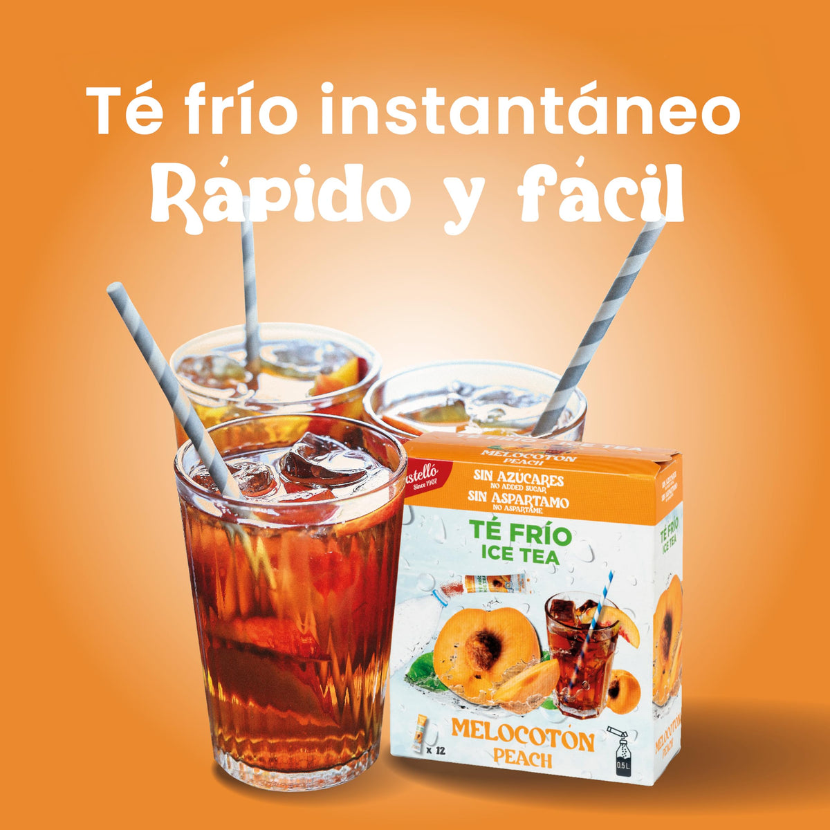 Castello since 1907 Té Frío Zero Instantáneo Multipack 3 Sabores
