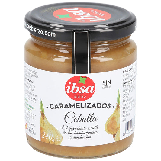 Ibsa Cebolla Ibsa Caramelizada Frasco 412 g