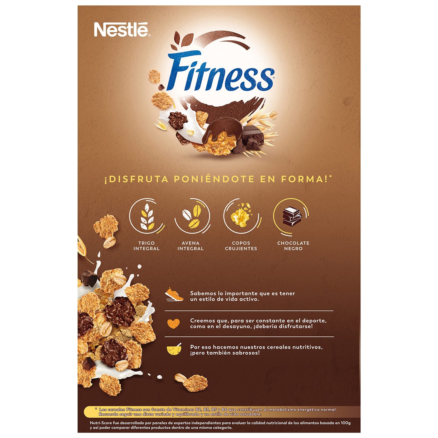 Nestlé Fitness Chocolate Negro 540g