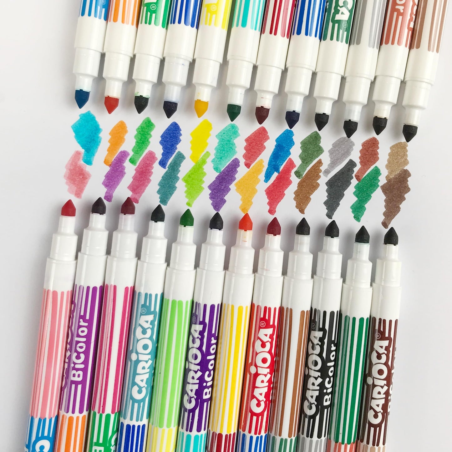 Rotuladores BiColor - 12 Uds