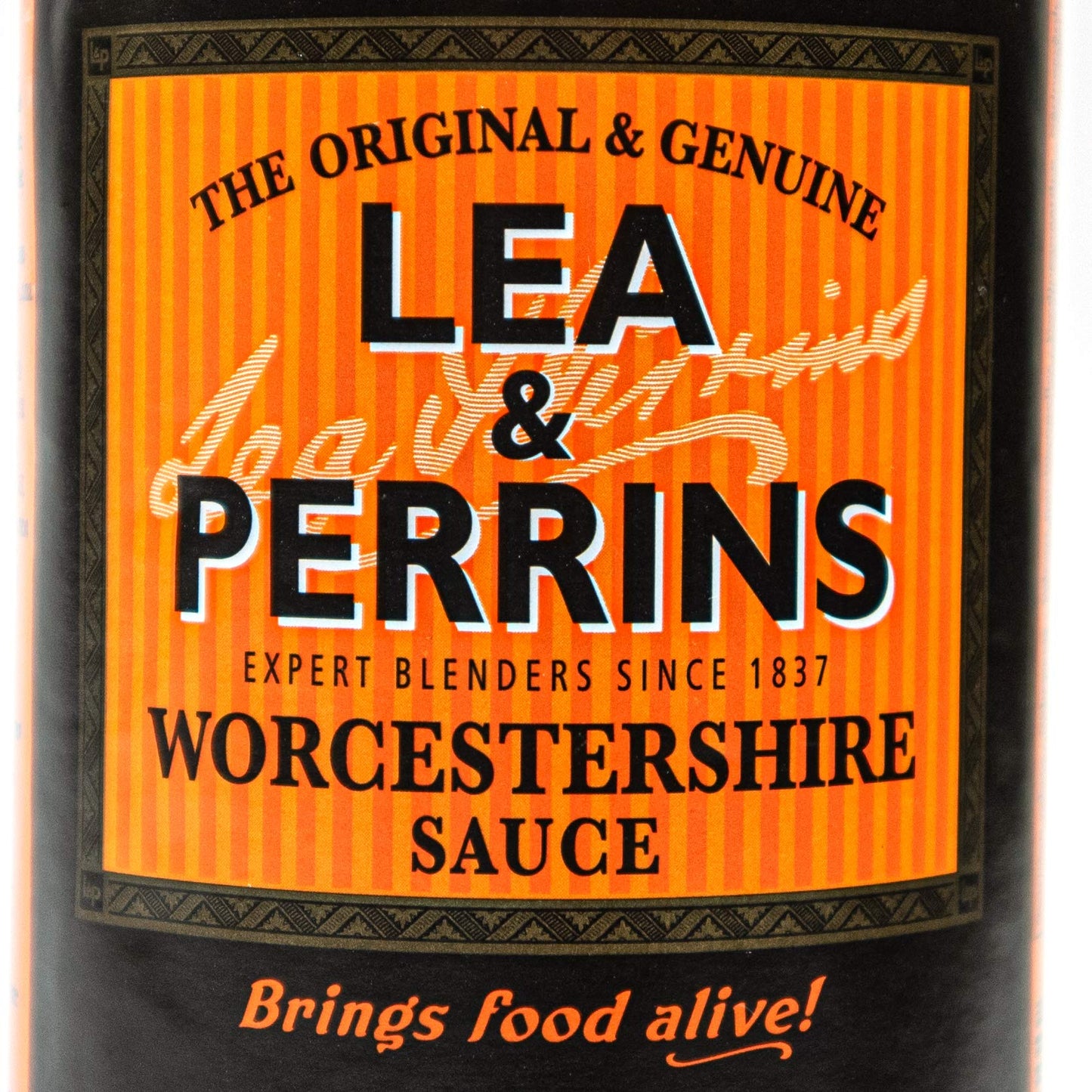 Lea & Perrins - Pack de 3 salsa Worcestershire original en botella de cristal de 568 ml (salsa de condimento) - Salsa Worcester Worcester tradicional inglesa