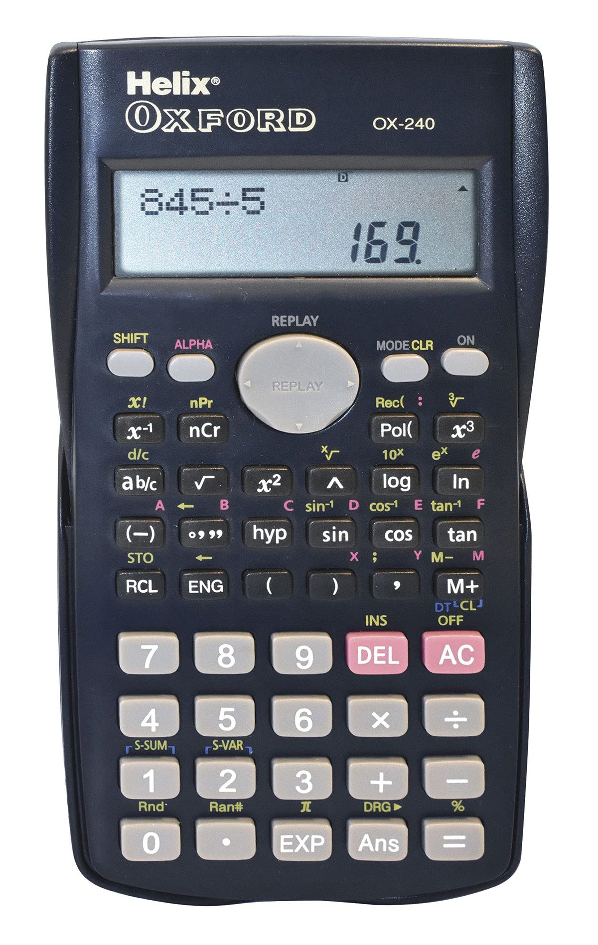 Helix Oxford 899784 - Juego Completo de papelería para el Regreso a Clases, Color Azul Oxford
