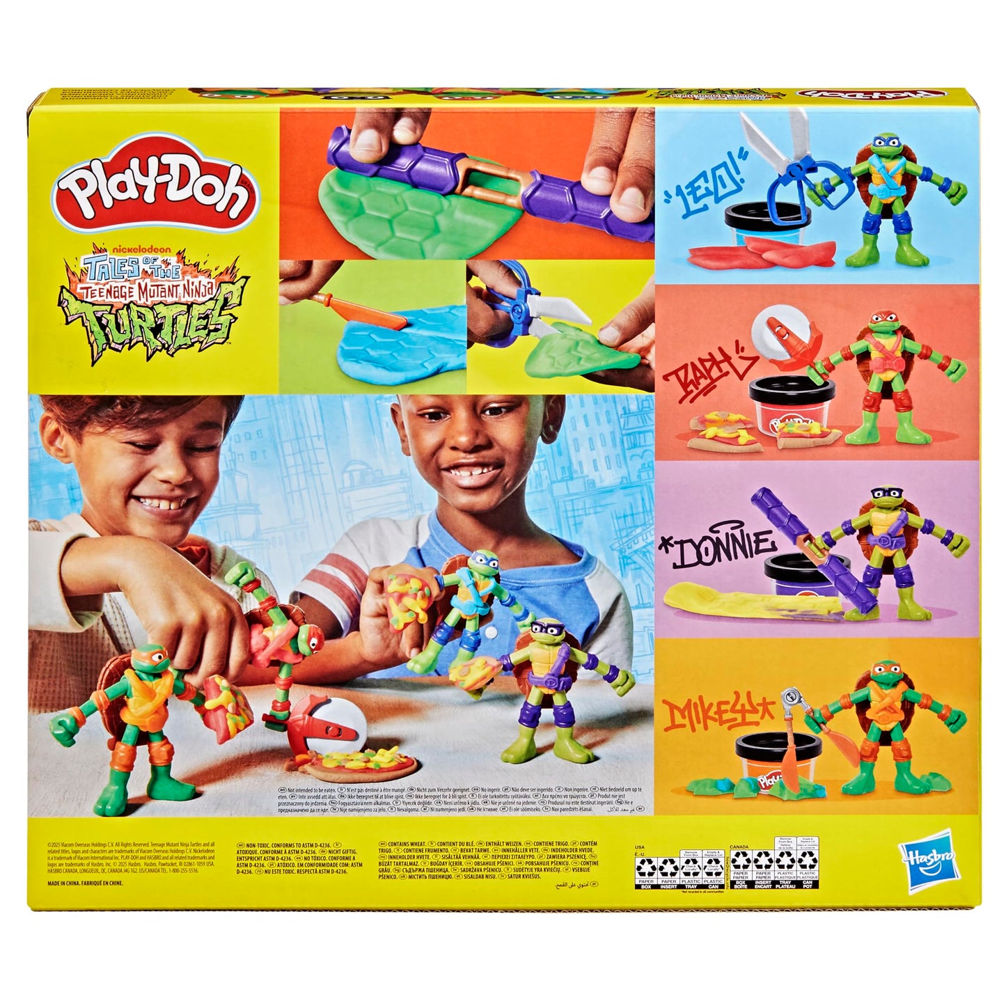 Play-Doh Teenage Mutant Ninja Turtles, Set de Juego Creaciones Cowabunga