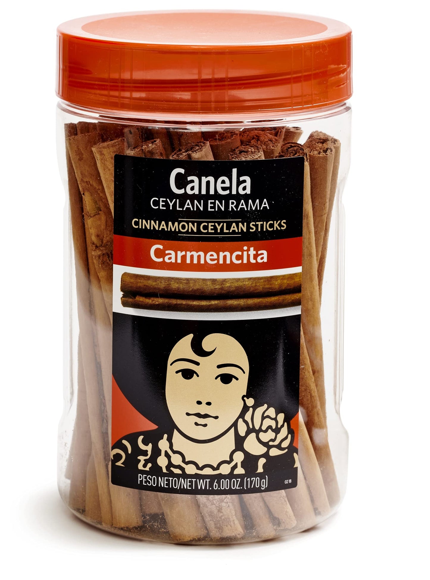 Canela Ceylan en rama Carmencita 170 g