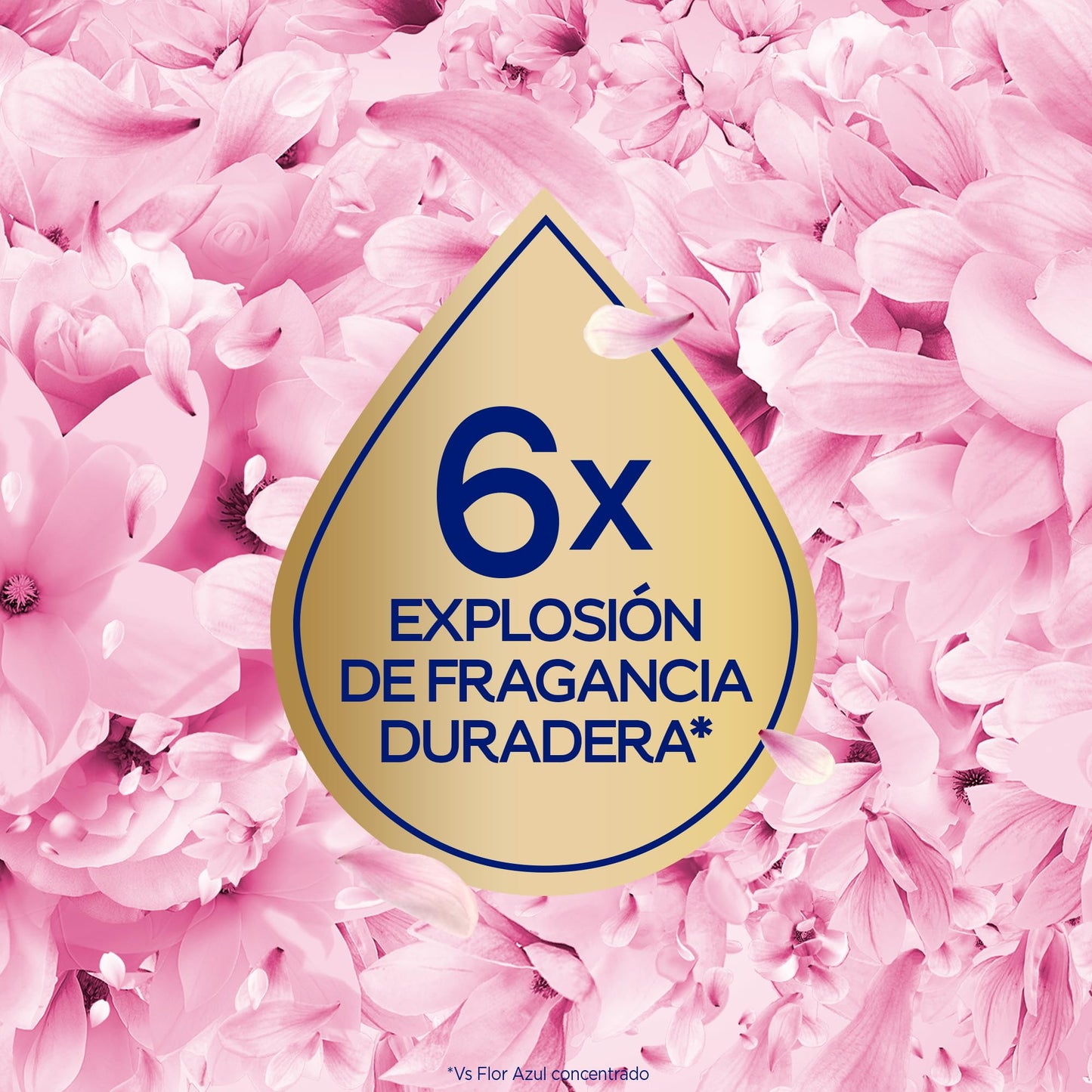 Flor Perfumador para la Ropa con fragancia floral Rosa, hasta 36 dosis, 720ml, 1 Unidad (Paquete de 1)
