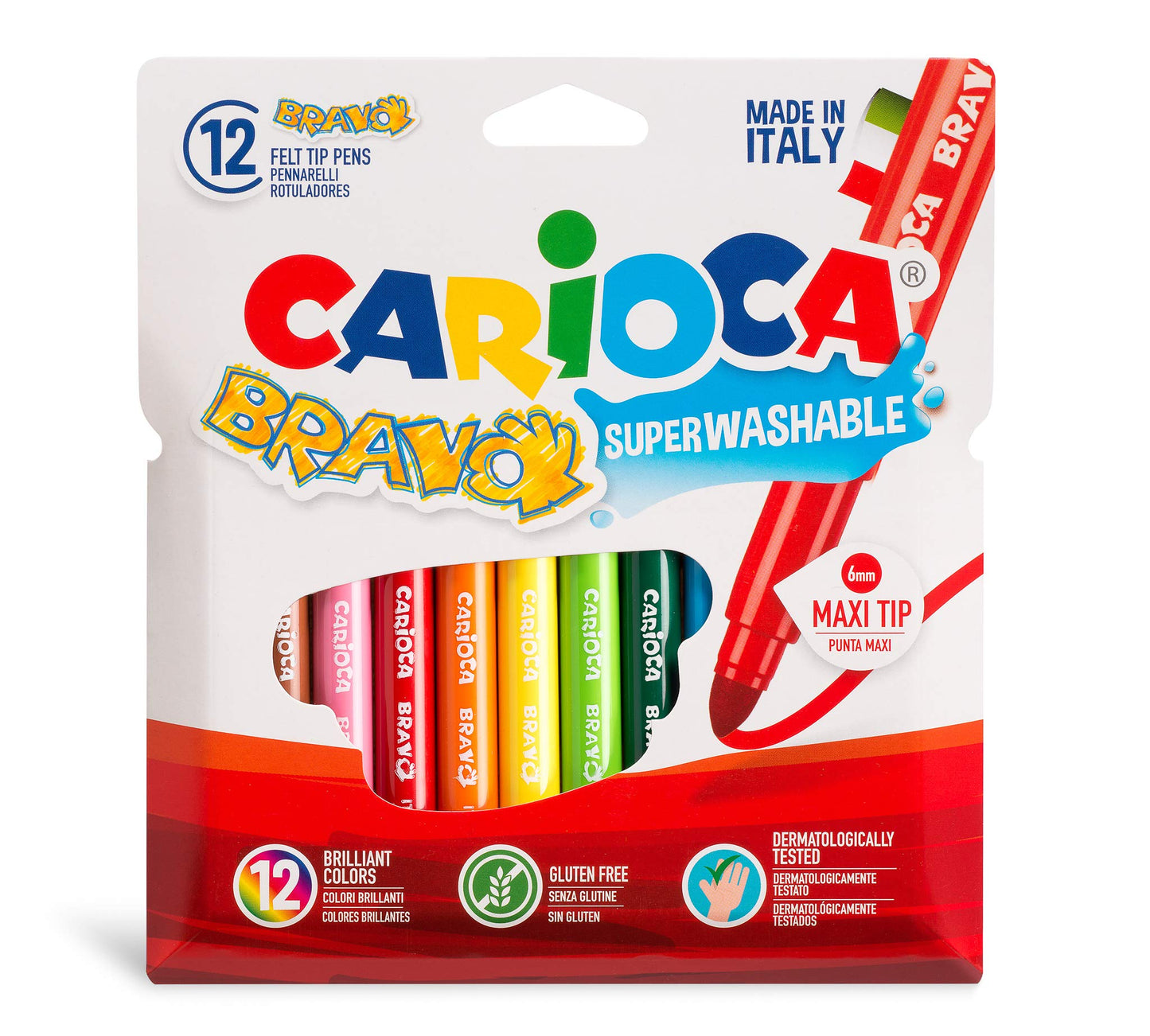 CARIOCA B/CARTON 12 ROTULADORES