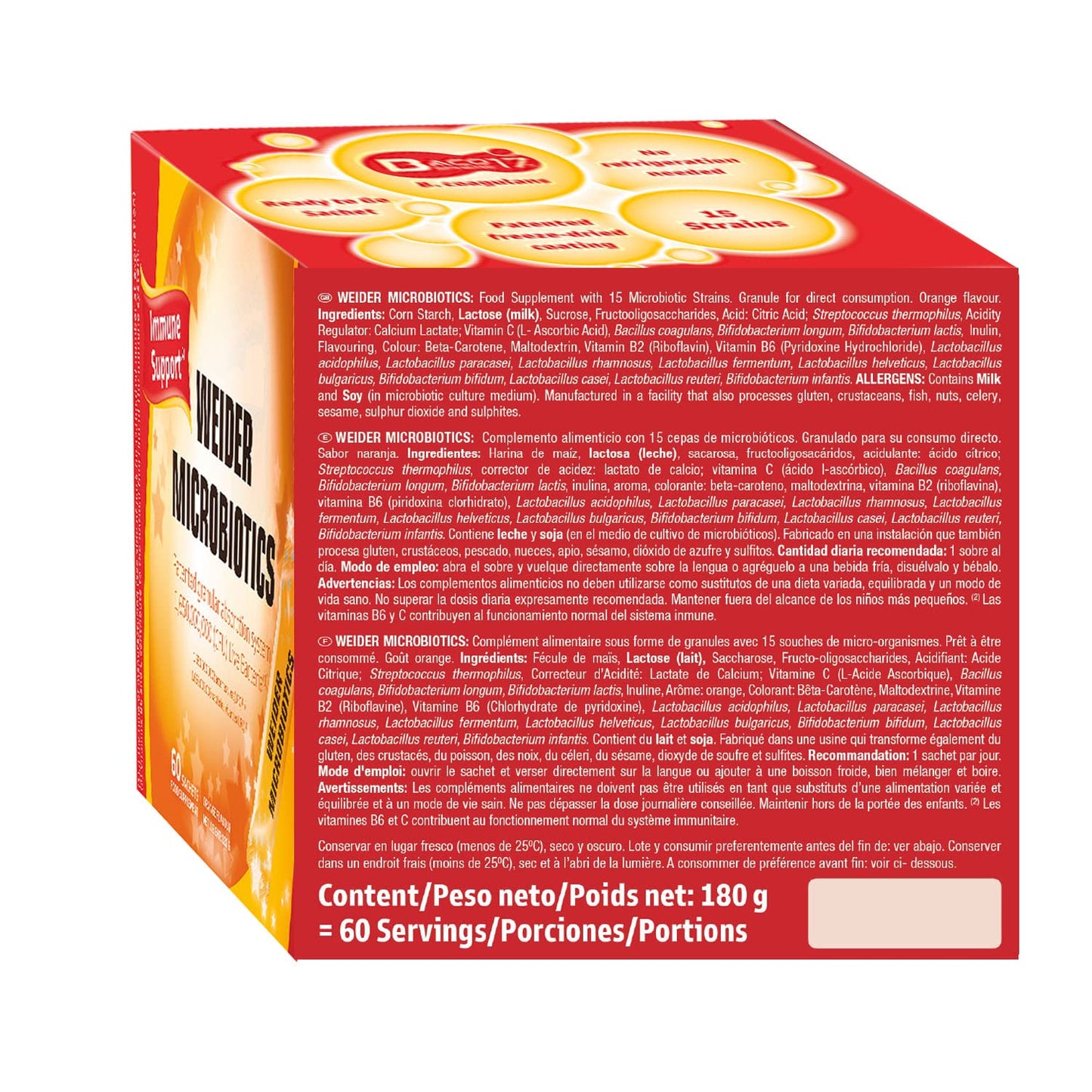 Weider Microbiotics 60 sachets