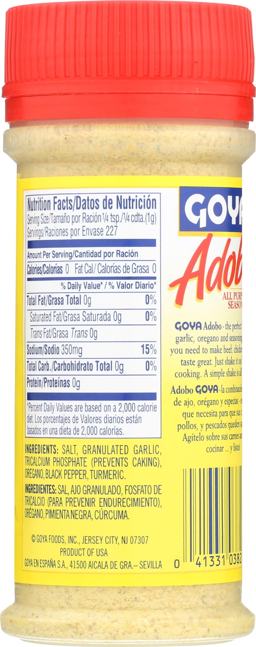 Goya Adobo All Purpose Seasoning, 8 Ounces