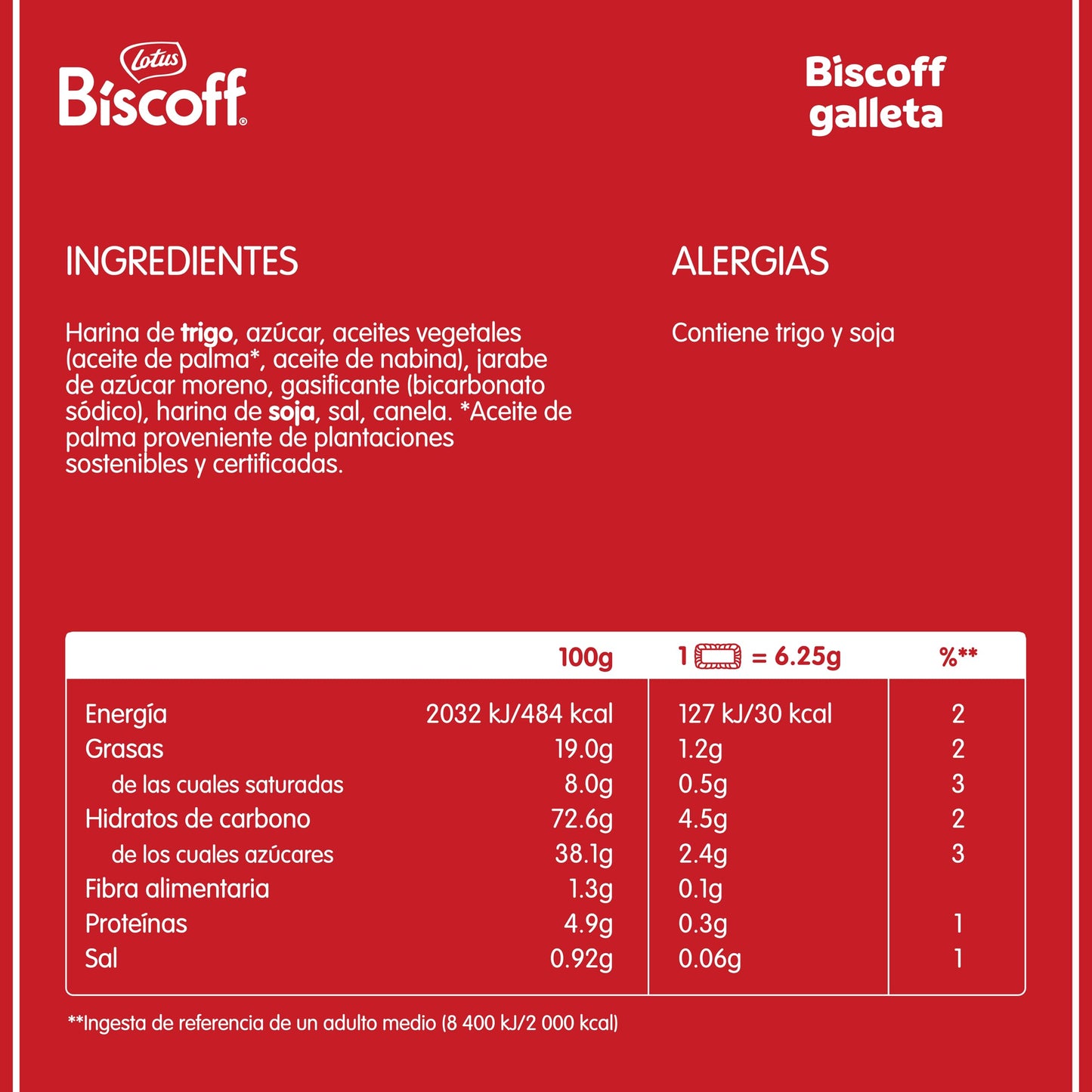 Lotus Biscoff | Galleta Original Caramelizada | Vegano | Sin Colorantes ni Aromas Artificiales | Caja de 300 | 1,875 Kg