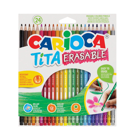 Lápices Borrables TITA - 24 Uds