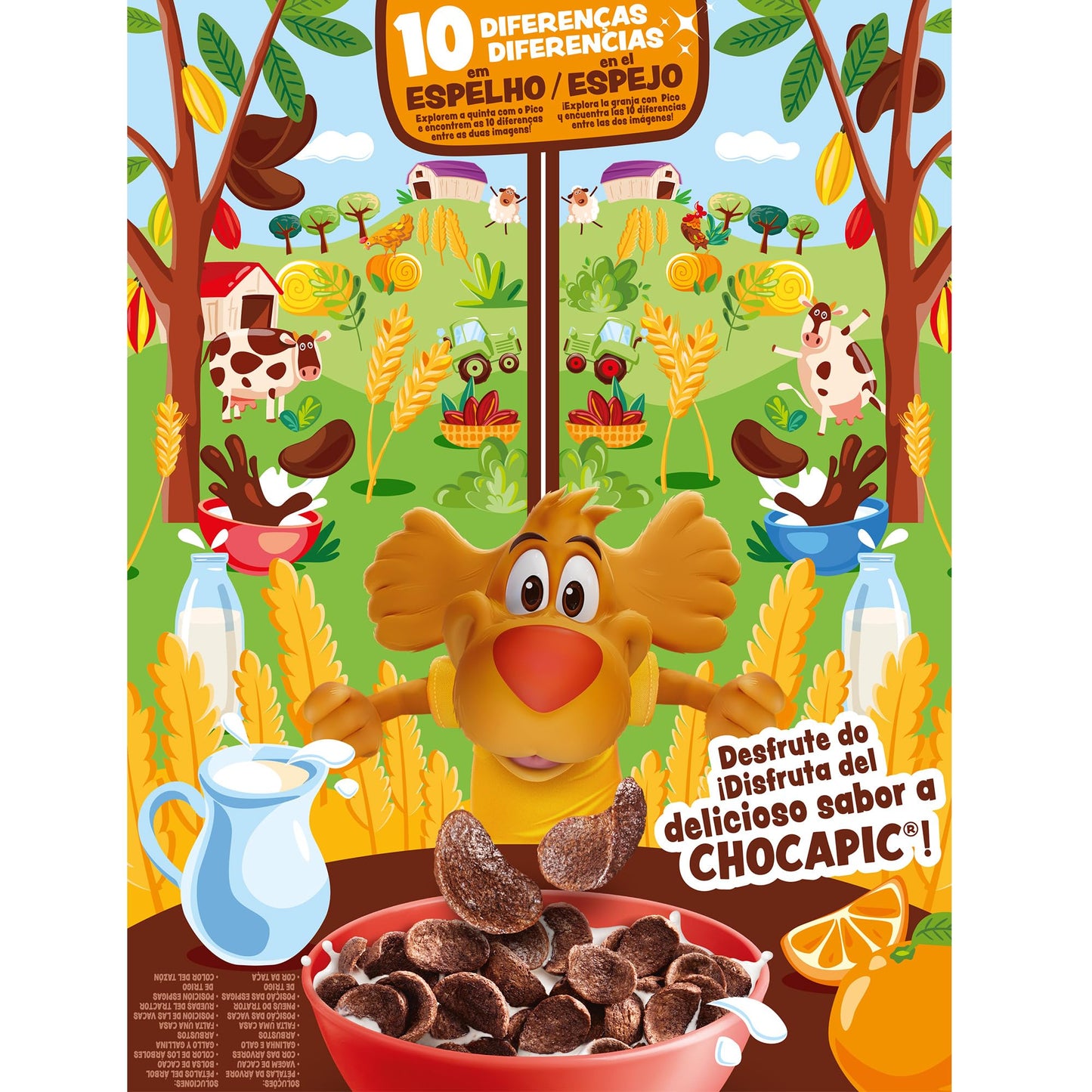 Chocapic Cereales integrales con chocolate, 900 g