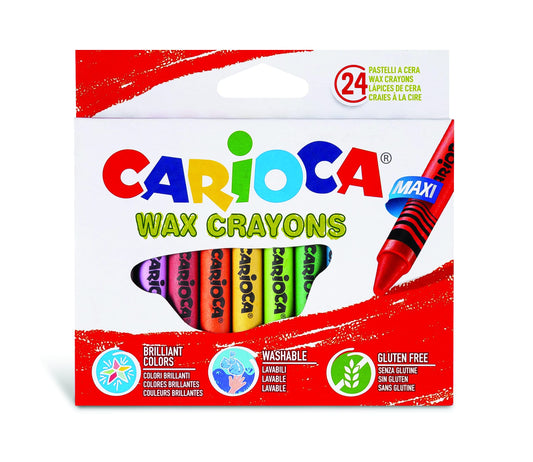Carioca - Caja con 24 ceras pastel (A36150024)
