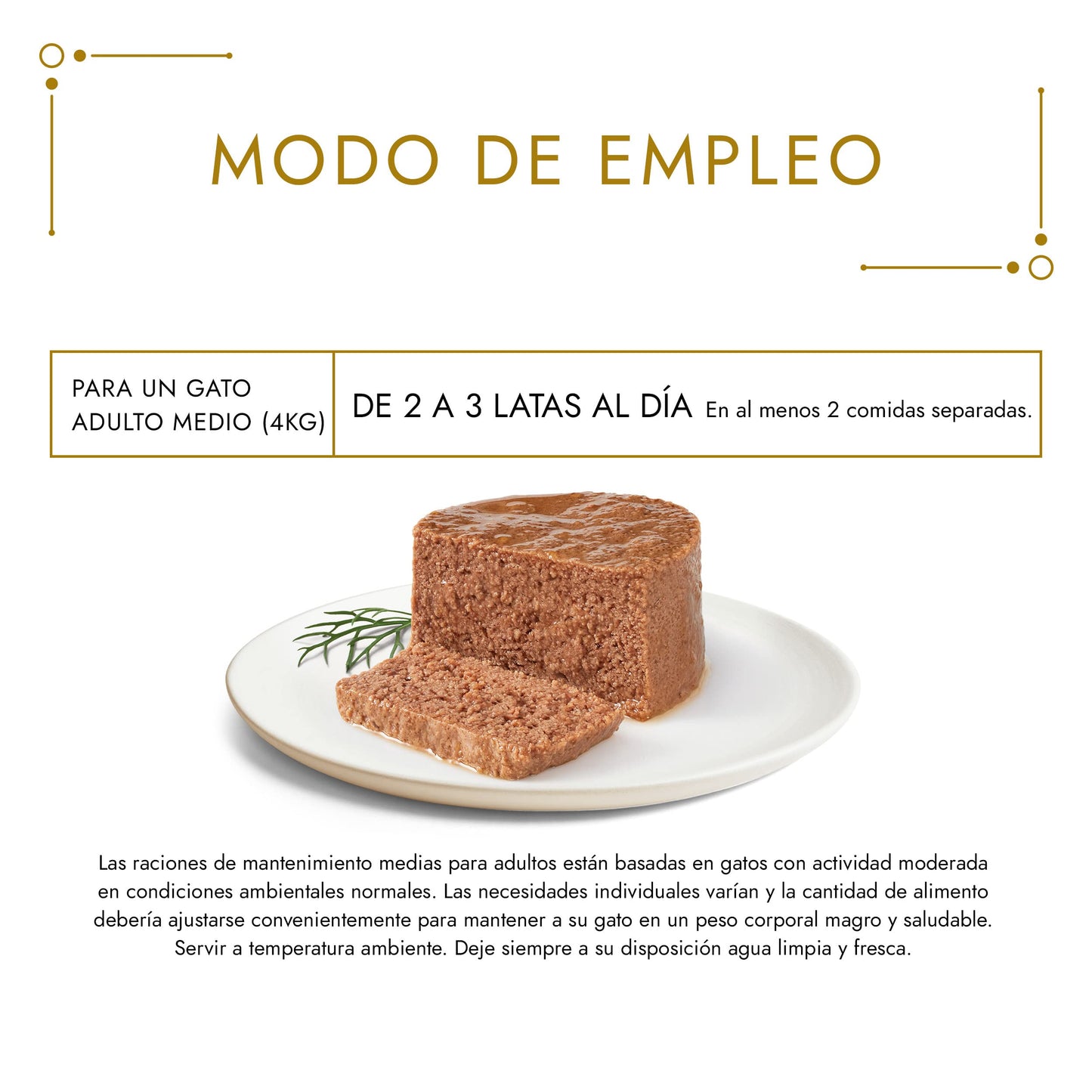 GOURMET Gold Mousse, Comida Húmeda para Gato Adulto, Mousse de Pescado del Océano, Pack de 24 Latas de 85 g