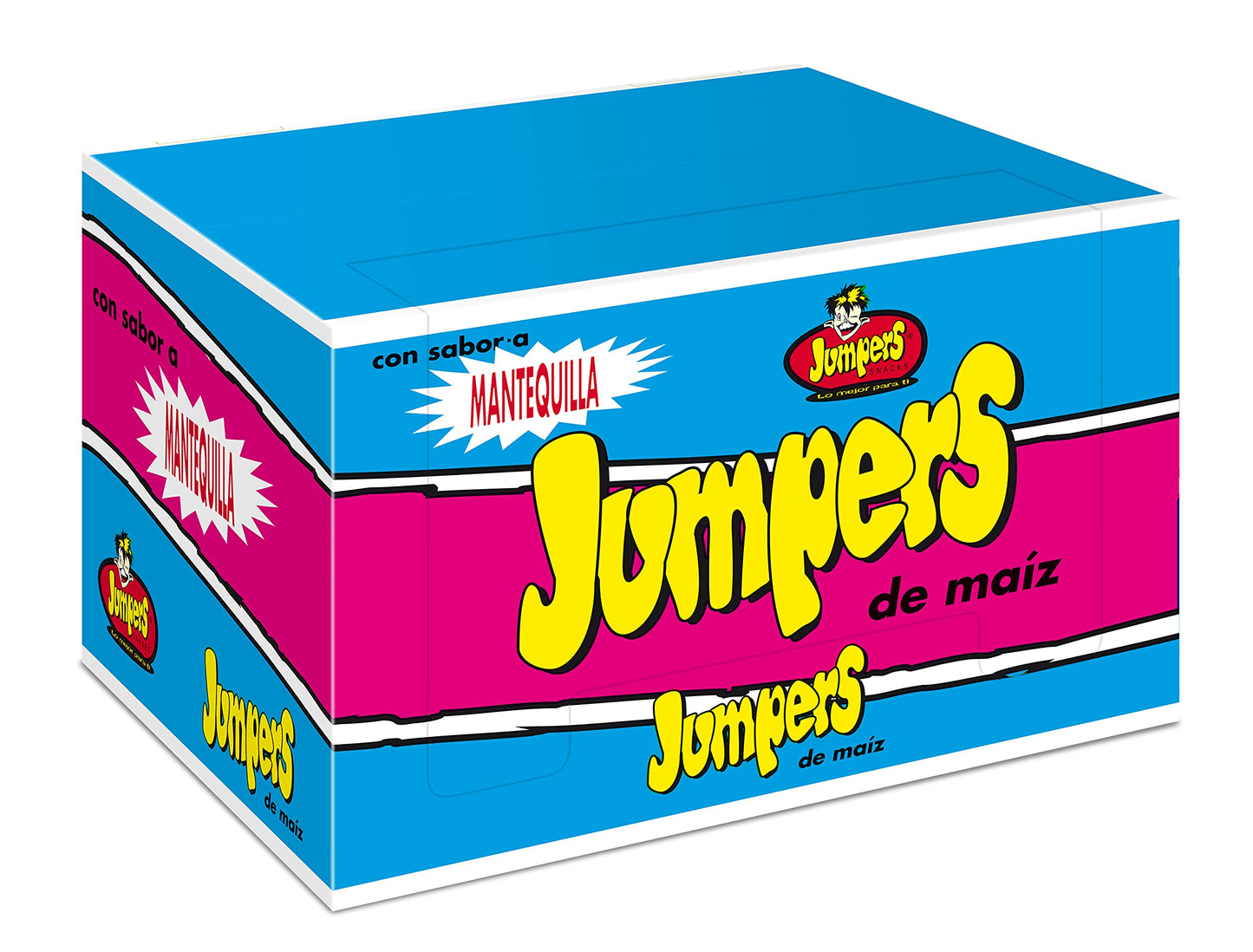 Jumpers Mantequilla 100G. Caja 8U.