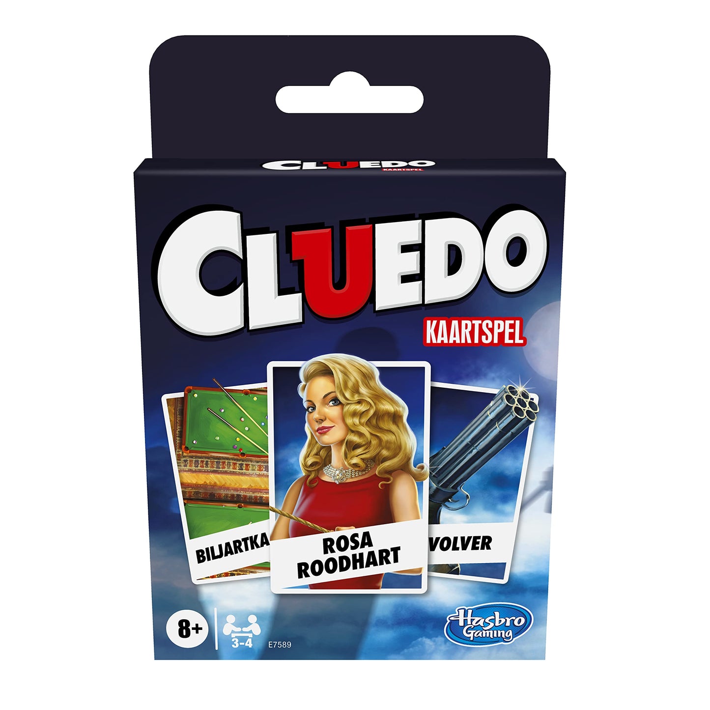 Hasbro Gaming Spel Cluedo kaartspel