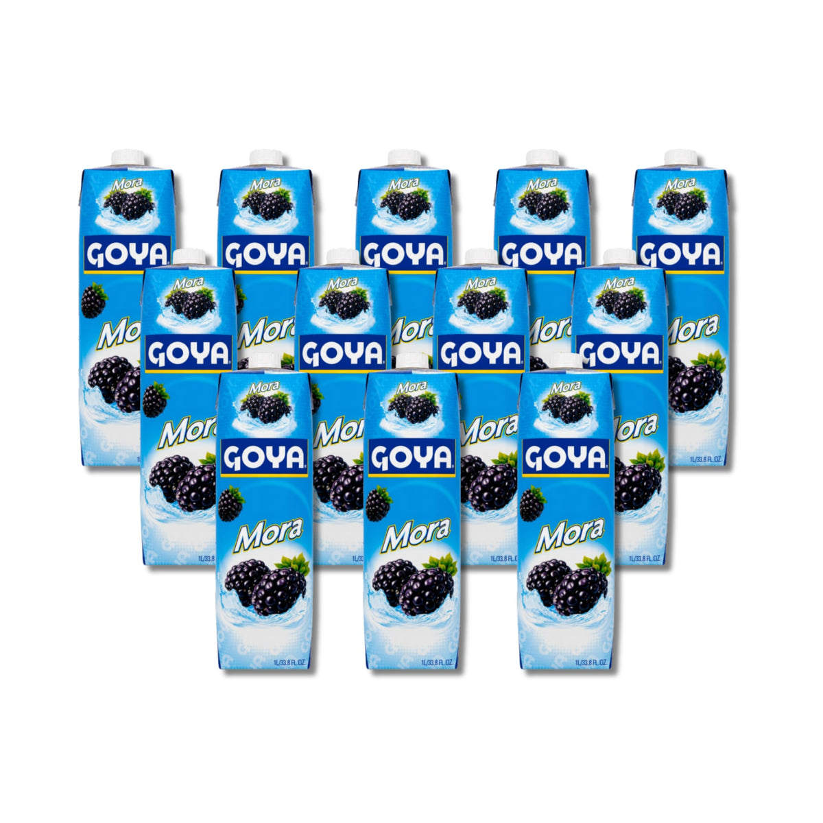 Bebida de Mora - Pack de 12 Unidades de 1 Litro (Total 12L) - Bebida Refrescante con Sabor Agridulce, Bajo en Grasa, Fuente de Fibra y Vitaminas - Ideal para Consumo Diario - NEXU