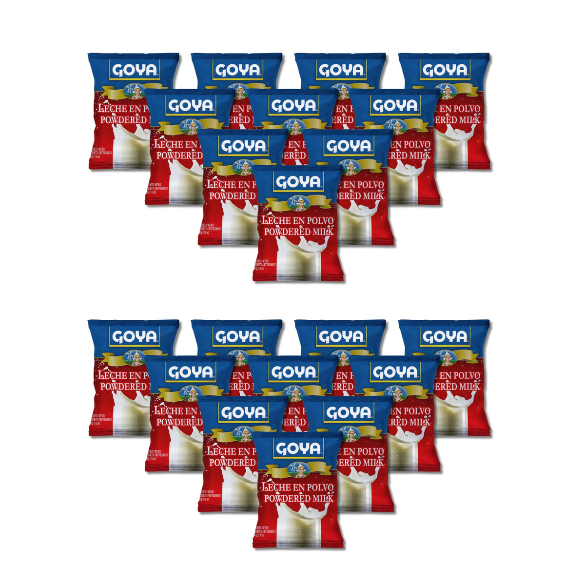Leche en Polvo Entera - Pack Ahorro 20 x 500g (Total 10kg) - Leche de Origen UE Ideal para Café, Repostería y Desayunos - Formato Familiar de Larga Duración - NEXU