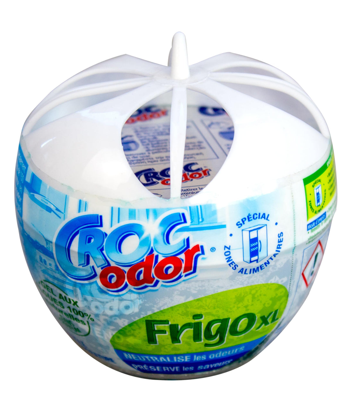 CROC'ODOR Désodorisant pour Frigo 140 g Taille XL
