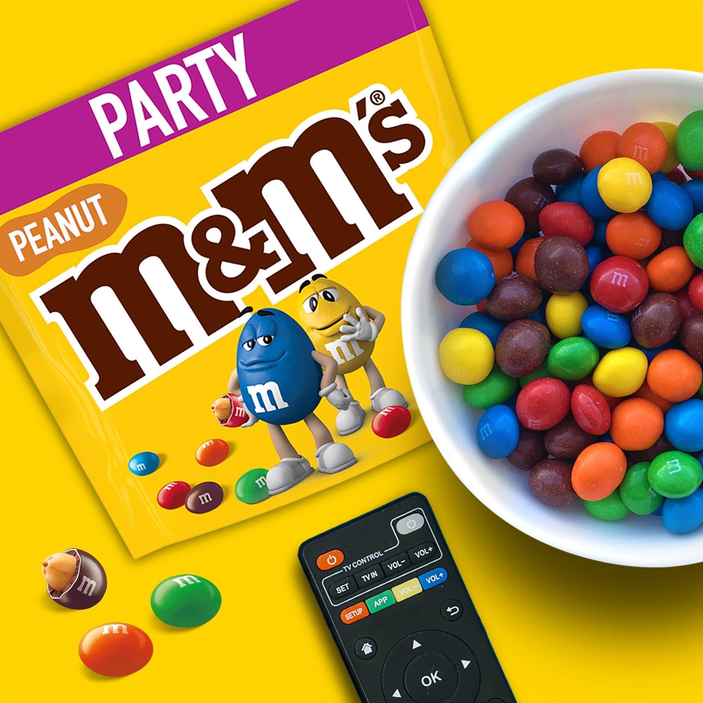 M&M's Peanut, Snack de Cacahuete y Chocolate con Leche, Ideal como Regalo, (800g)