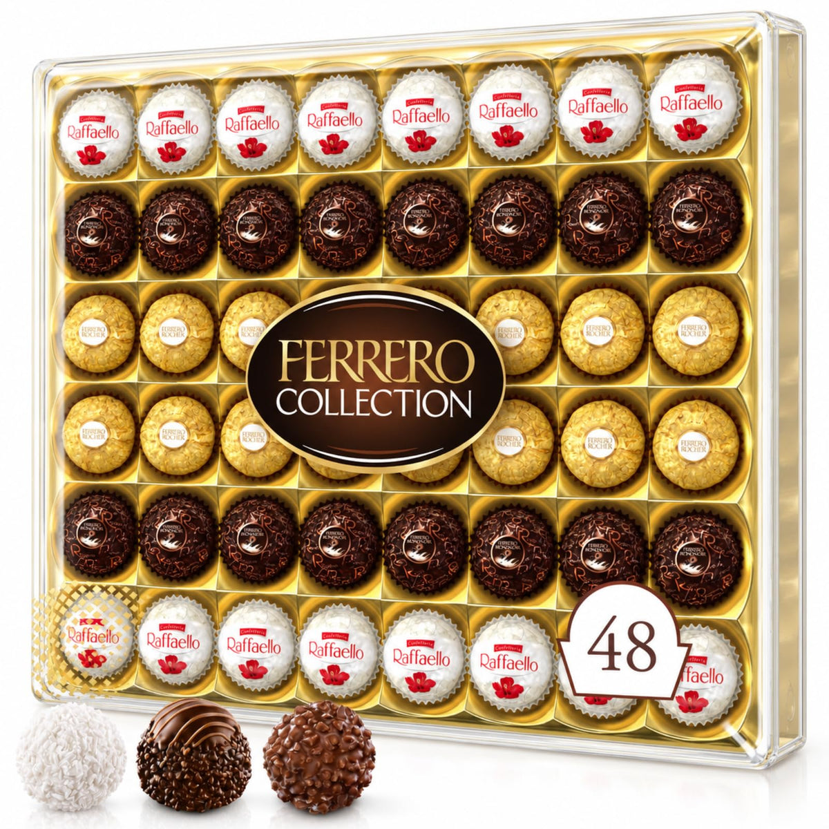 Ferrero Collection Box Of Chocolate 48 Pieces 518g