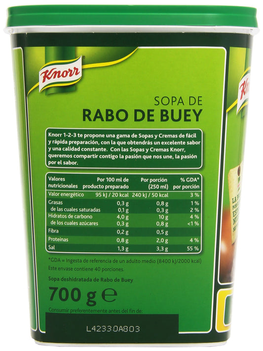 Knorr - Sopa de rabo de buey - 700 g