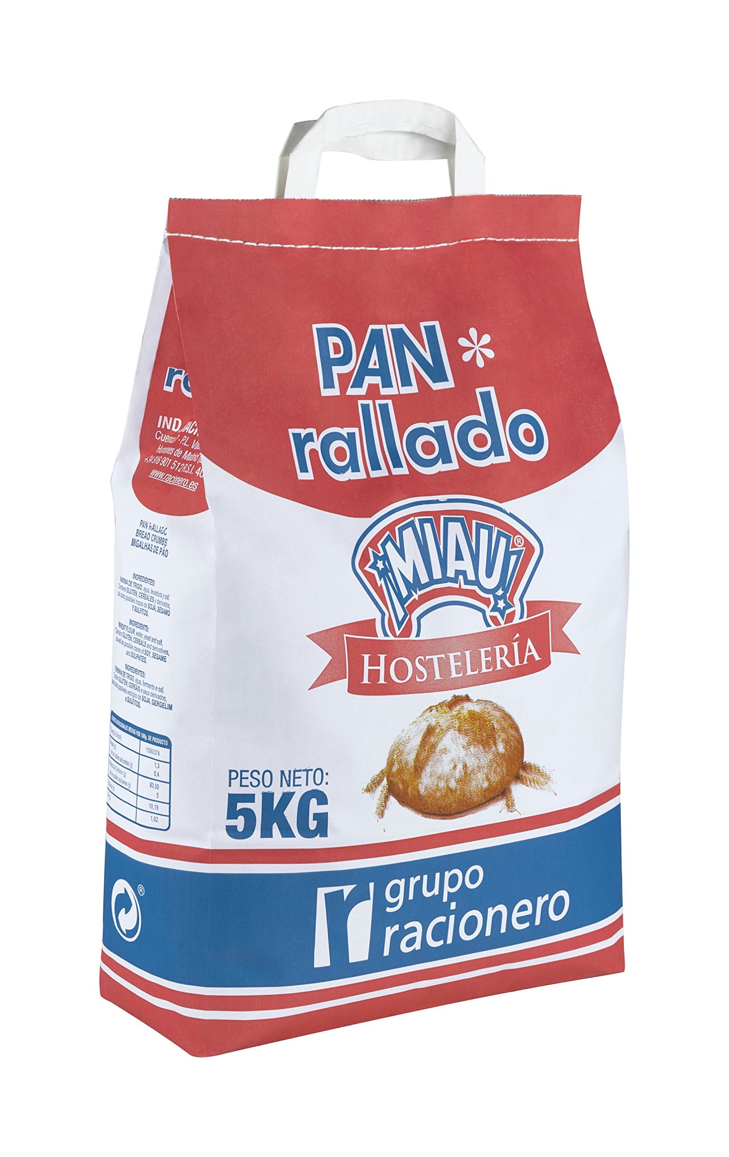 Miau - Pan rallado - 5 kg