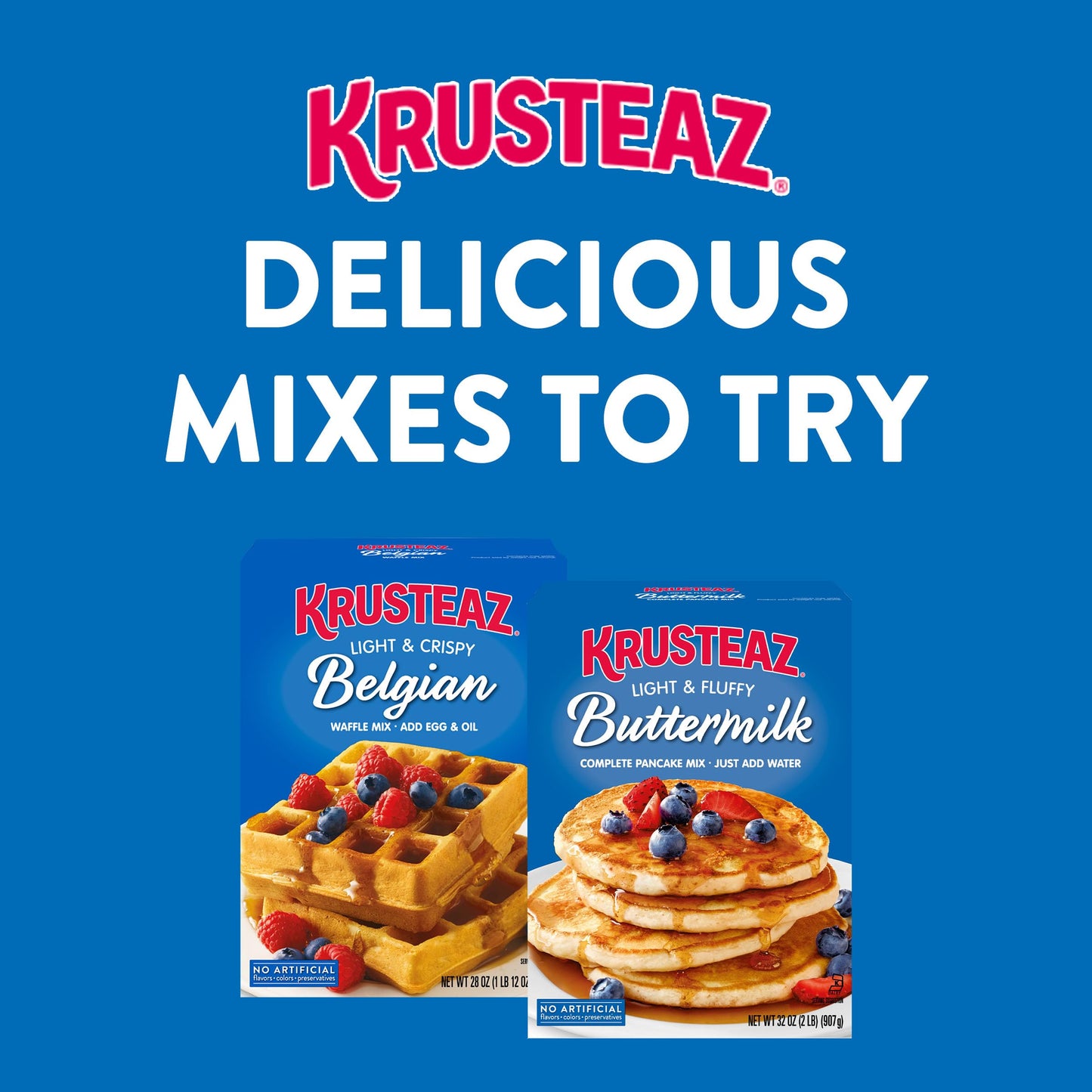 Krusteaz Pancake Mix, Complete, Buttermilk 5 Lb