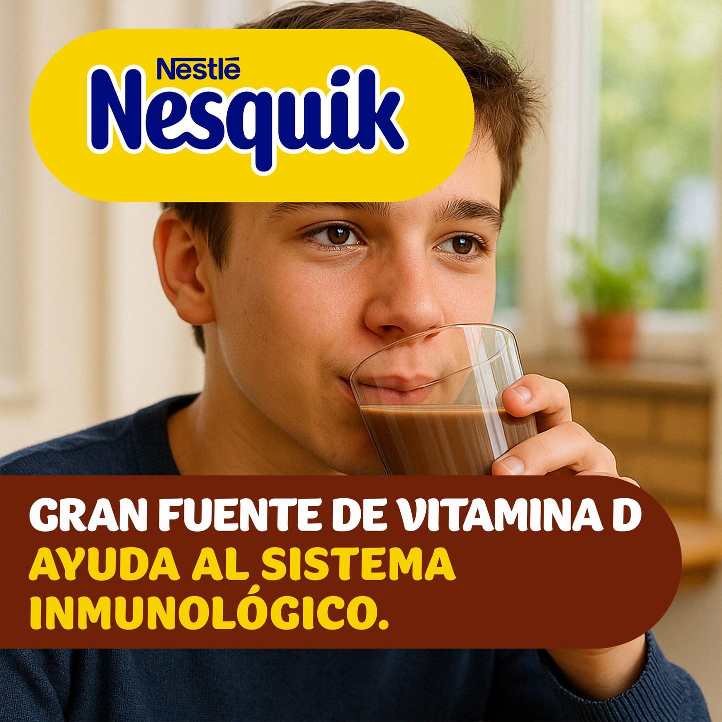 Nesquik NESTLÉ Instantáneo Cacao Soluble 700g Lata-Pack de 6